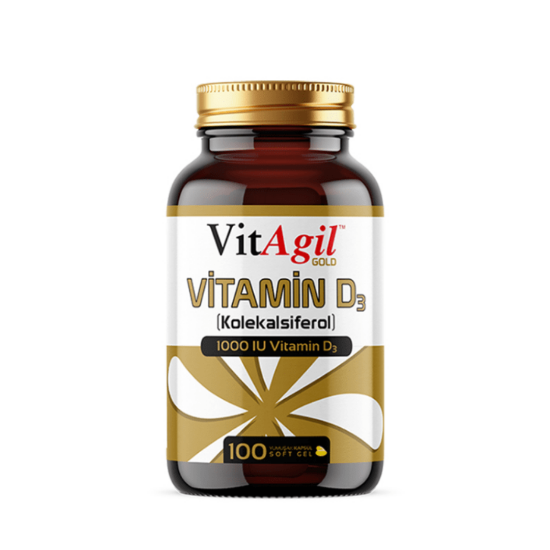 Allergo Gold Vitamin D3 1000 Iu 