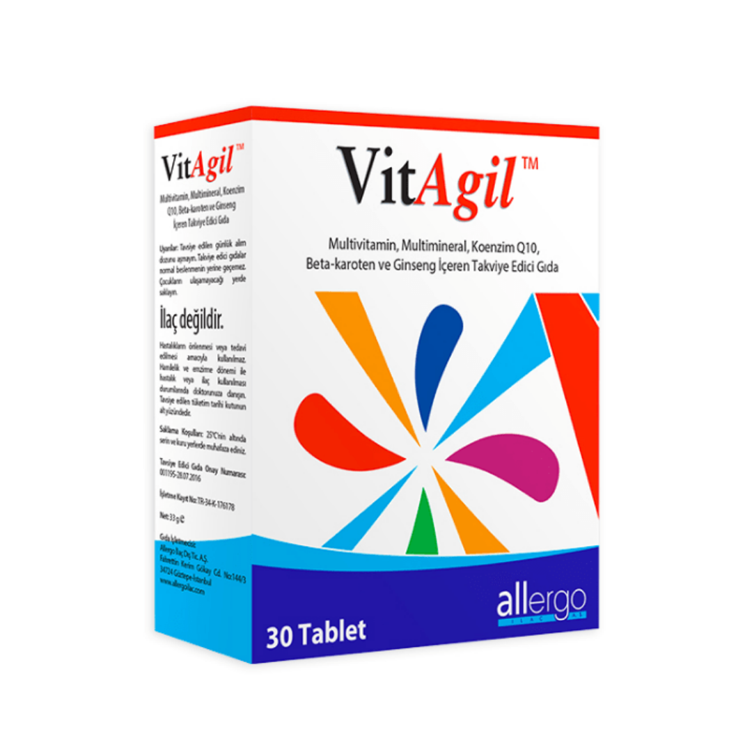 Allergo Multivitamin Multimineral 30 tablet
