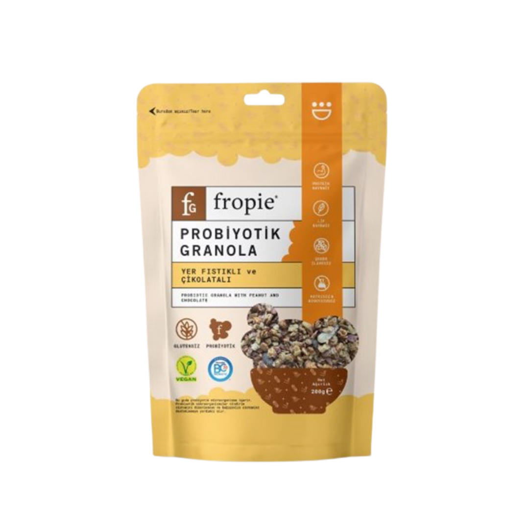 Fropie Peanut and Chocolate Probiotic Granola