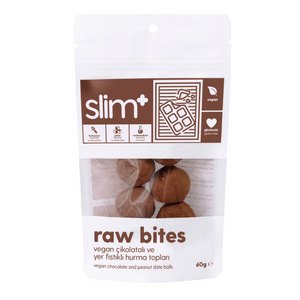 SlimPlus Raw Cocoa Chocolate And Date Bites 60g 1