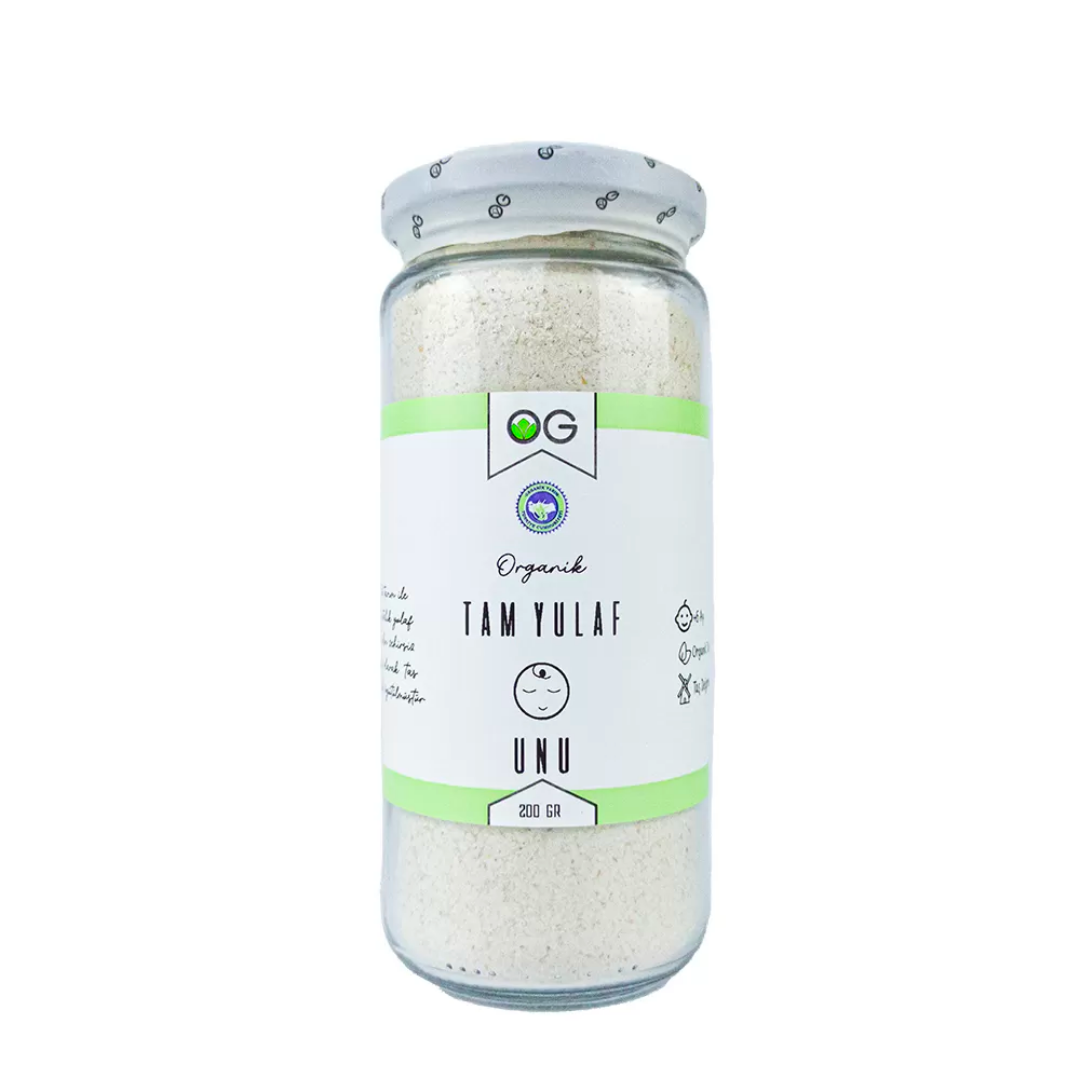 OG Natural Organic Whole Oat Flour 200g