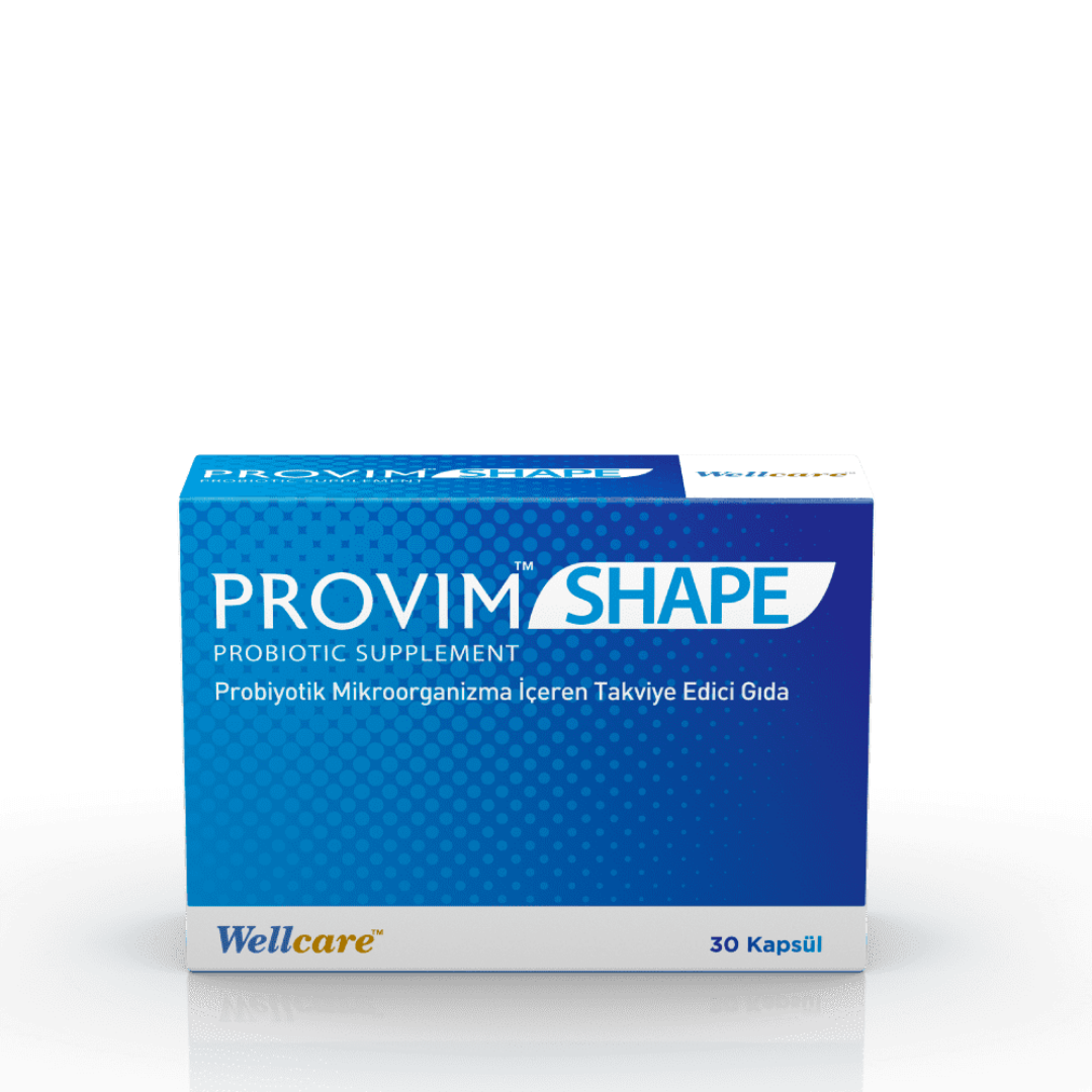 WELLCARE Provim Shape Probiotic 30 Capsules