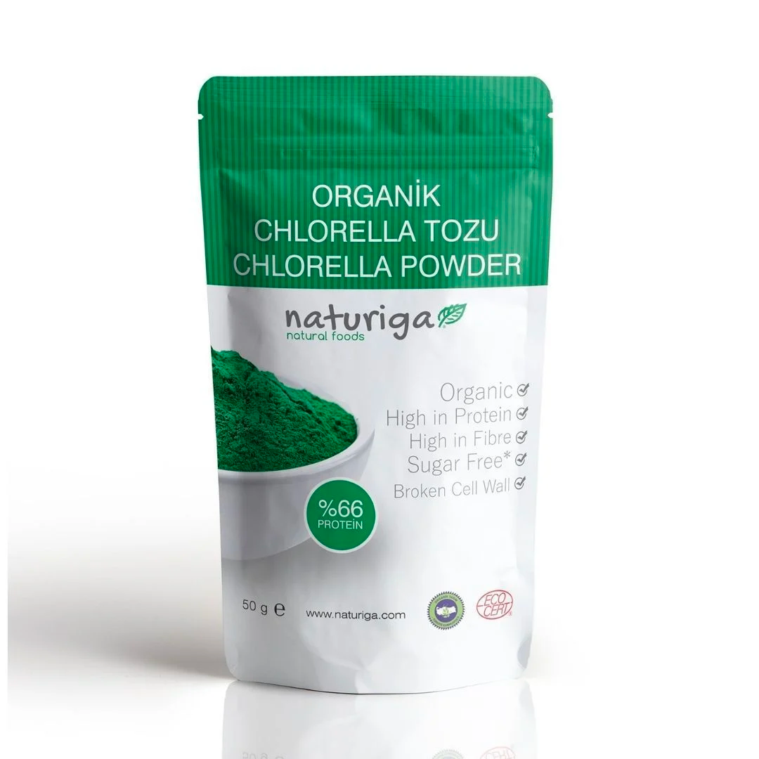 Naturiga Organic Chlorella Powder 50g