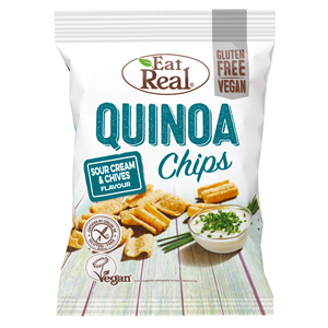 EatReal Sour Cream And Chives Quinoa Chips
