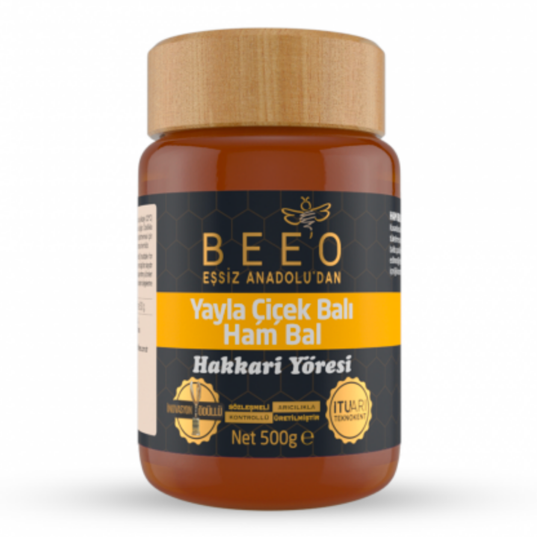 bee and you bee'o hakkari region raw honey 500g