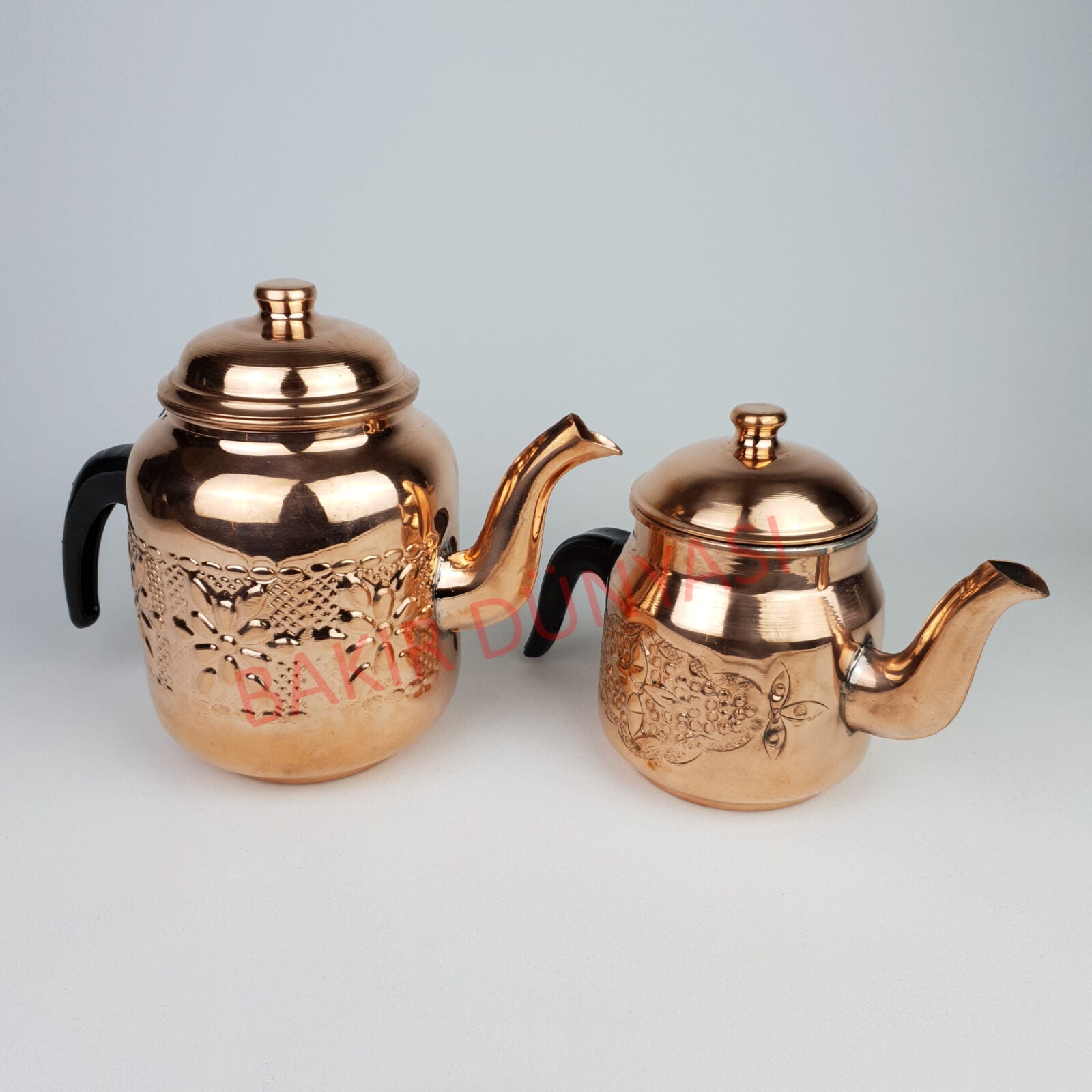 Printed Copper Coffee Teapot