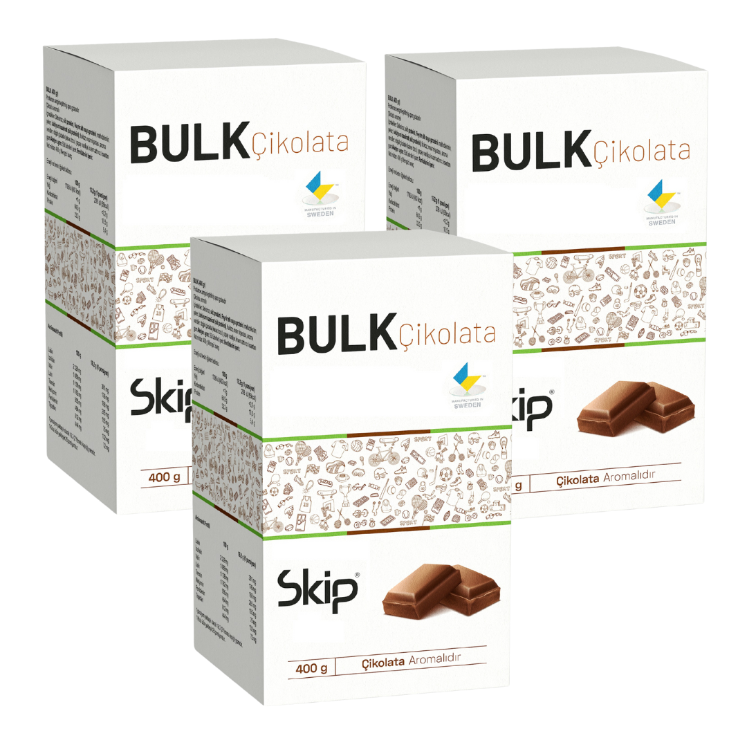 Skip Bulk Chocolate set of 3 
