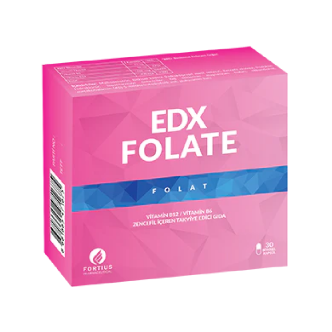 Fortius EDX Folate Multivitamin Supplement 