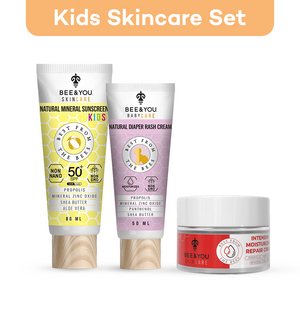 bee and you skincare set for kids