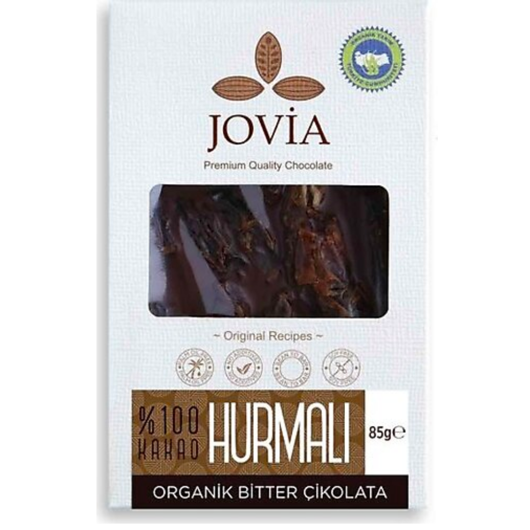 شوكولاتة داكنة مع التمر-  85 جرام من Jovia
