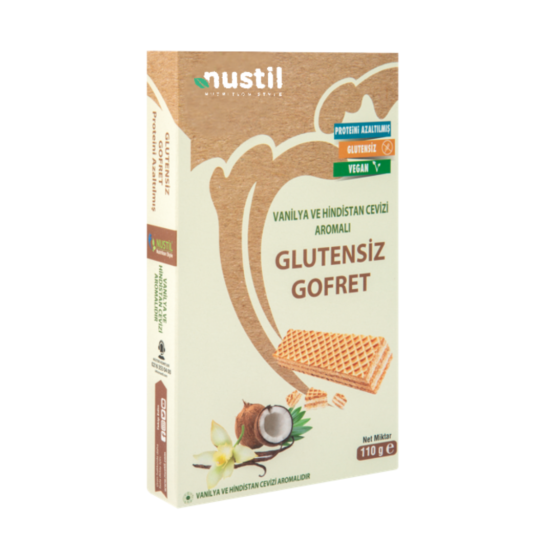 Nustil Nutrition Style Vanilla and Coconut Flavored Wafer 110g 1