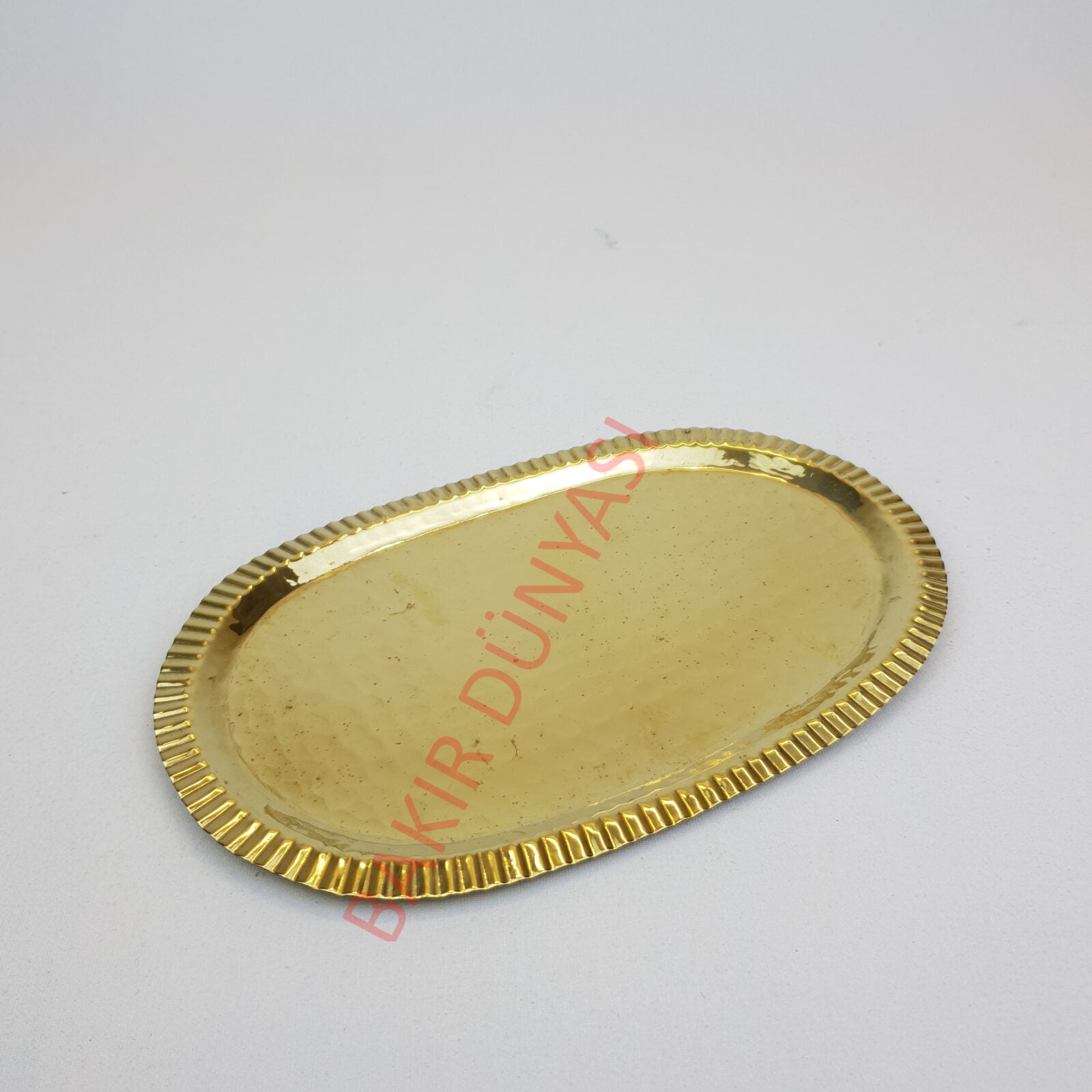 Oval Brass Tray