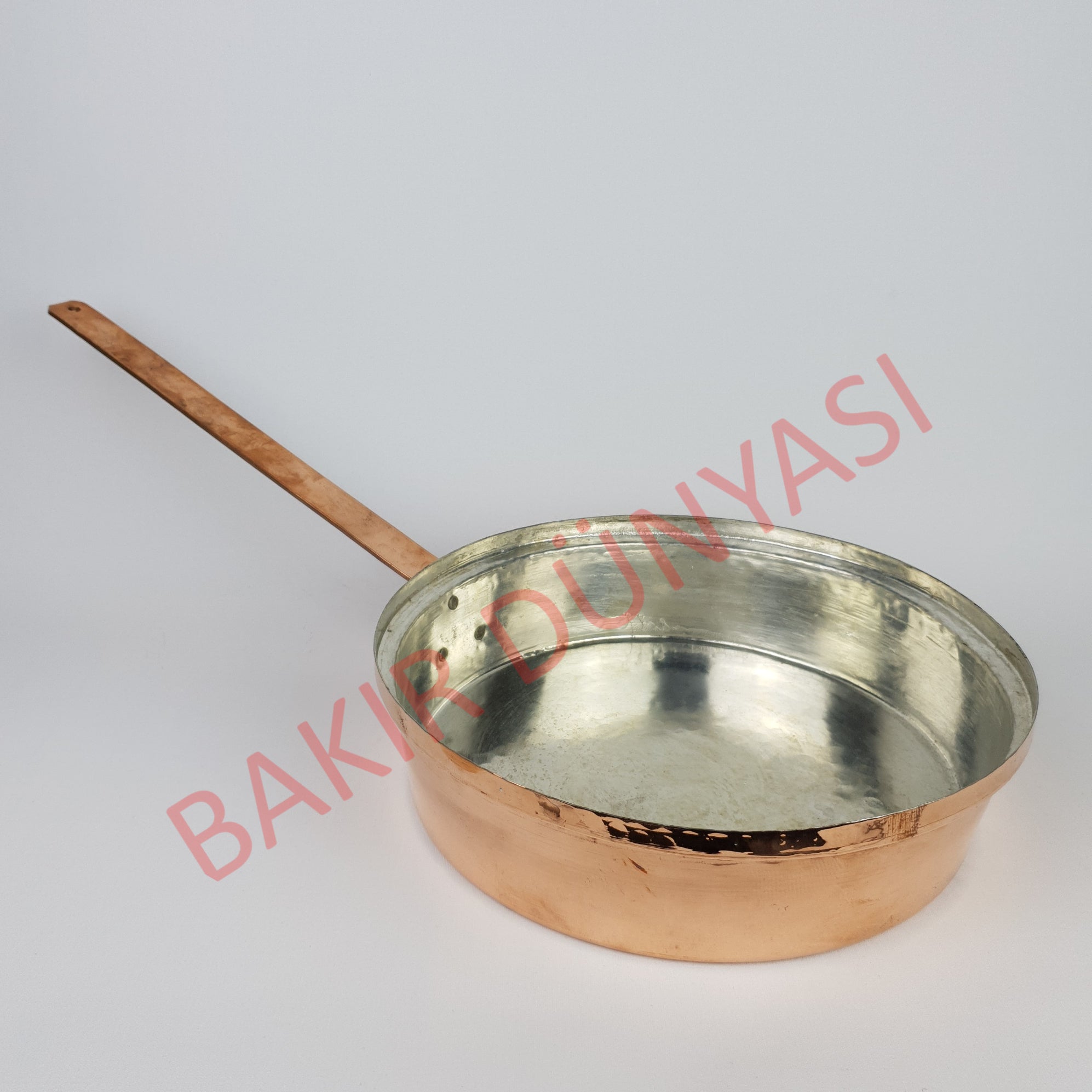 Single Handle Copper Pan Large