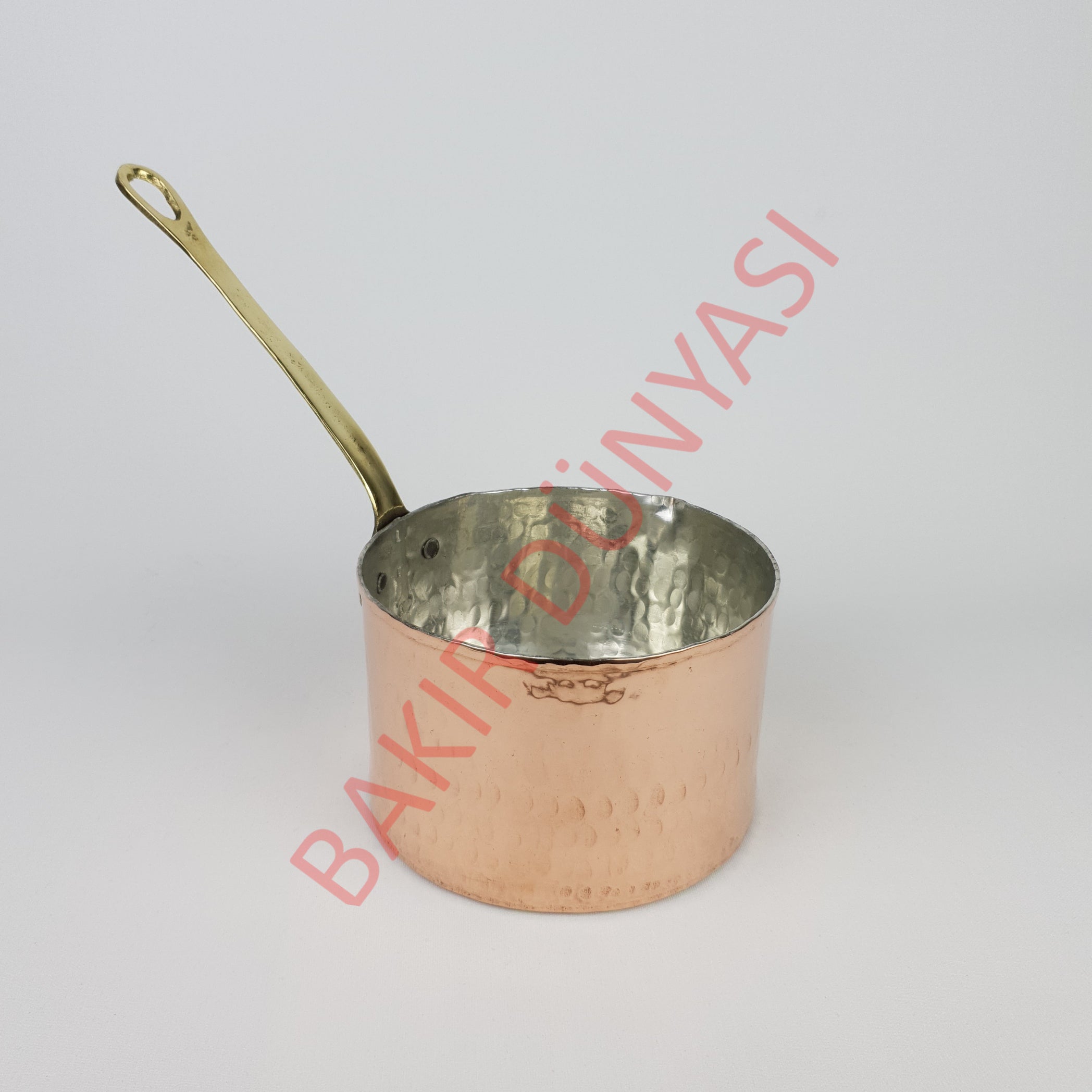 Single Handle Deep Copper Pan