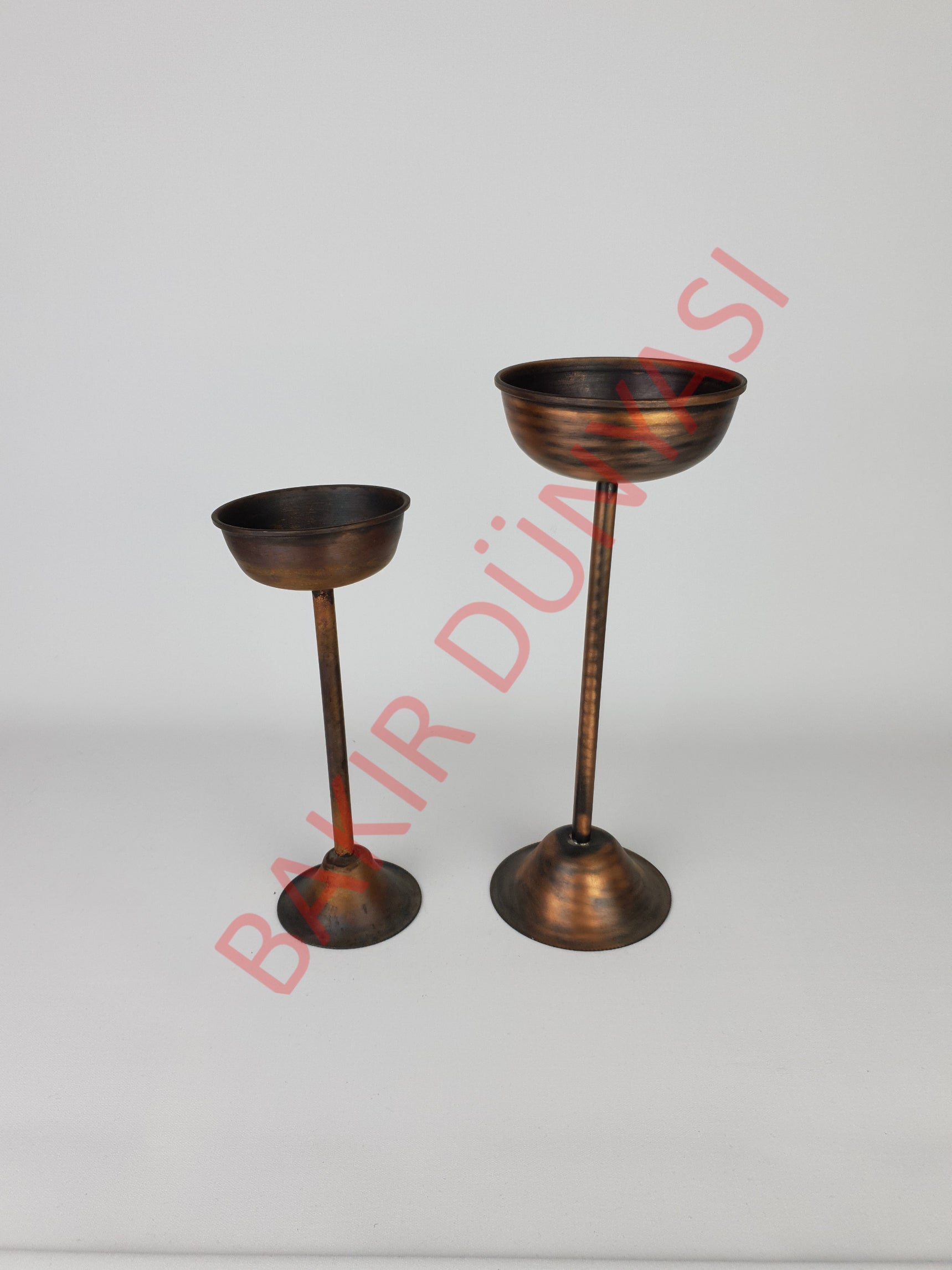 Tall Copper Goblet