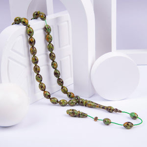 Ve Tesbih Abdullah Darabacı Workmanship Amber Prayer Beads 1