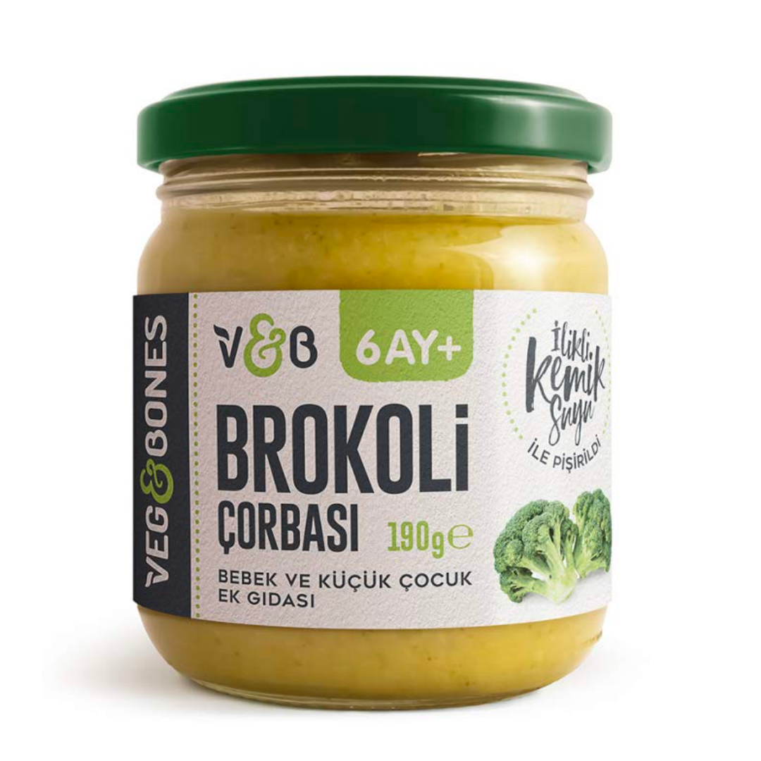 Veg and Bones Broccoli Soup with Bone Juice 190g