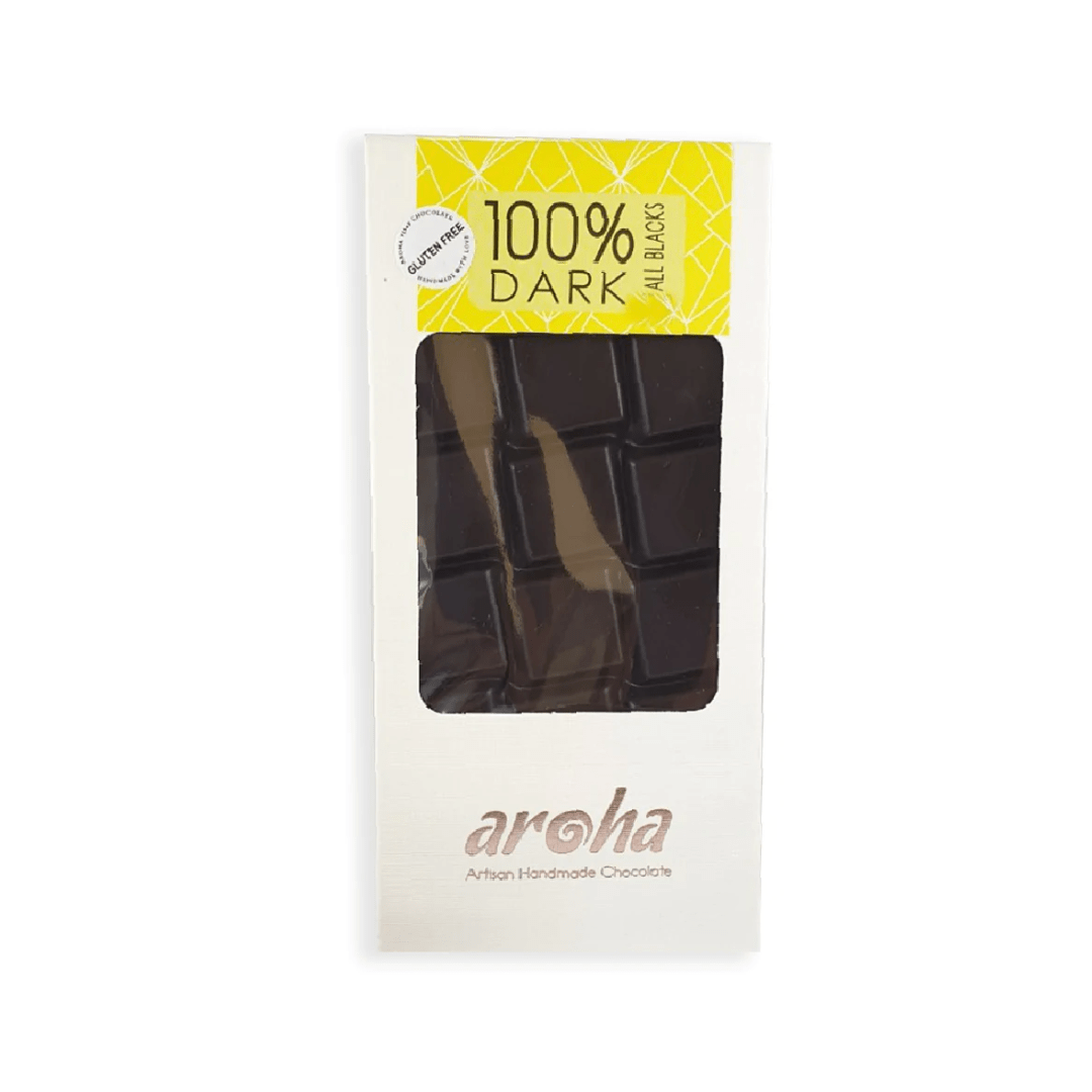 Aroha 100% Plain Dark Chocolate 80g