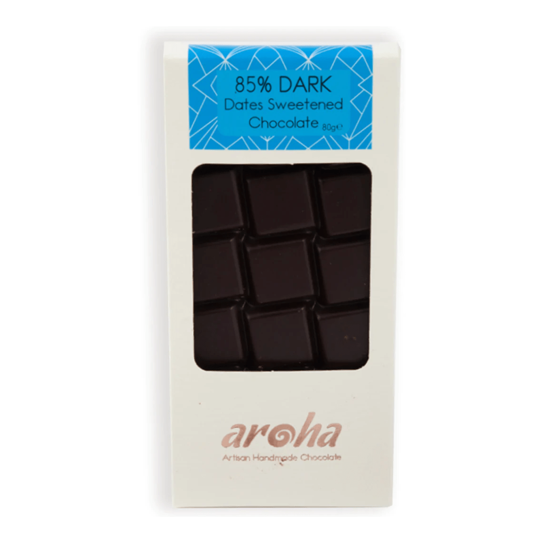 Aroha 85% Dark Date Chocolate 80g