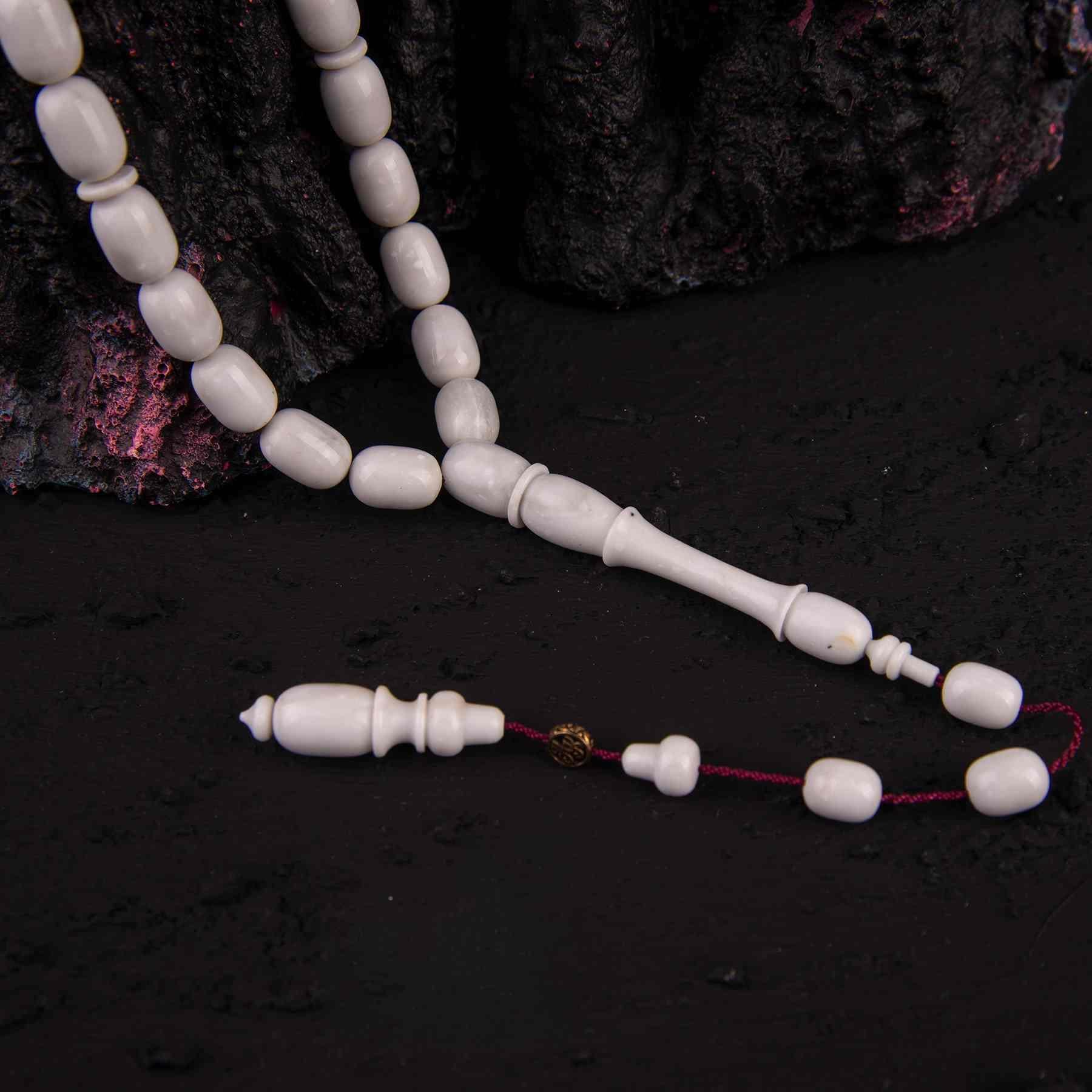 Ve Tesbih Marble Prayer Beads 2