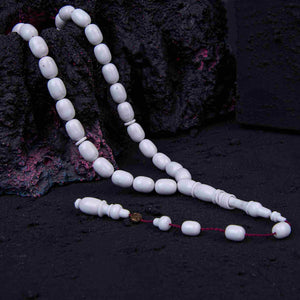 Ve Tesbih Marble Prayer Beads 1