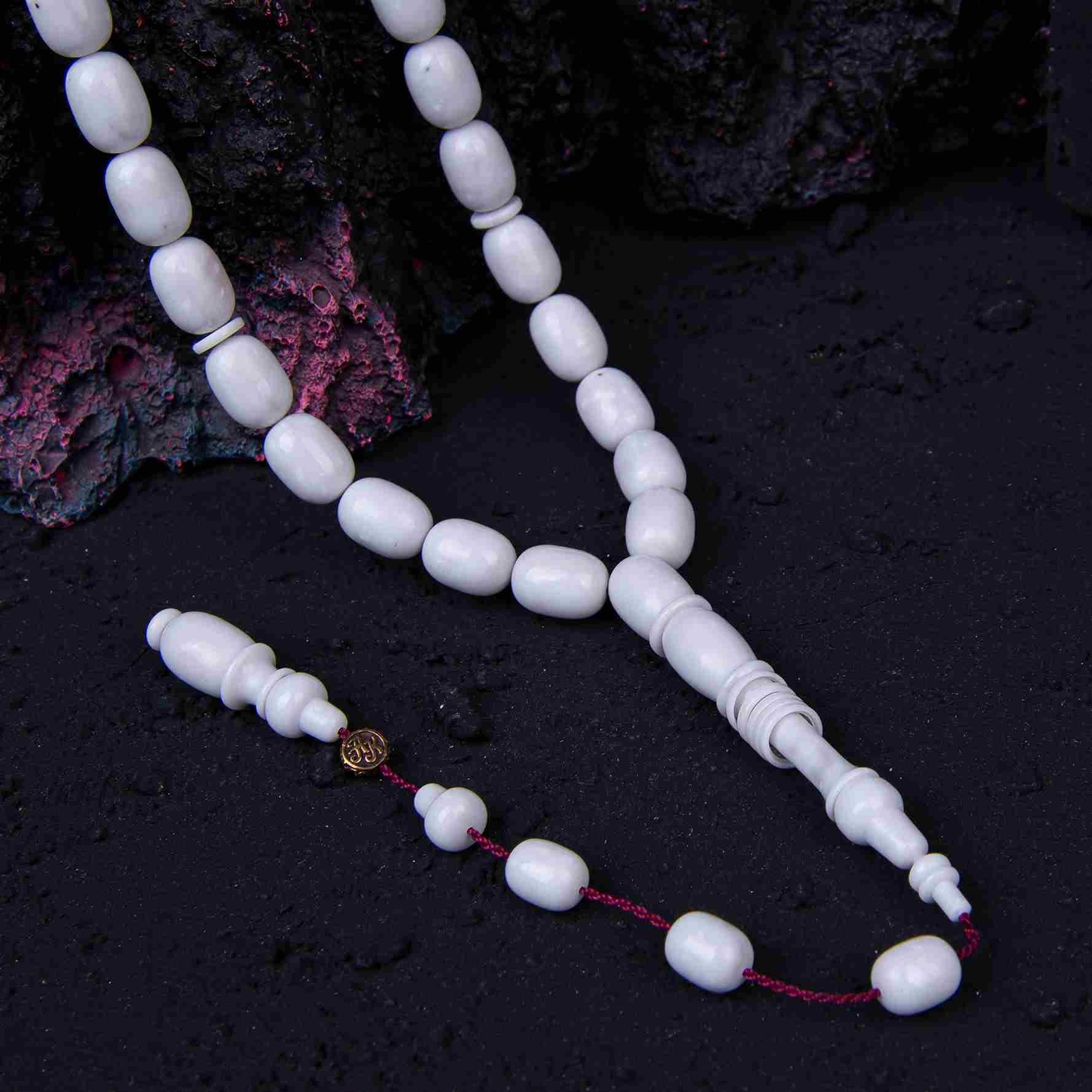 Ve Tesbih Marble Prayer Beads 2