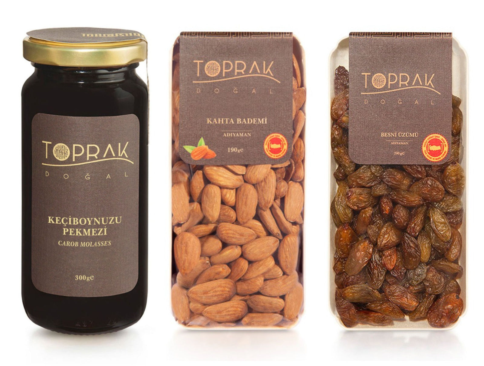 toprak almond molasses grape set of 3 690g