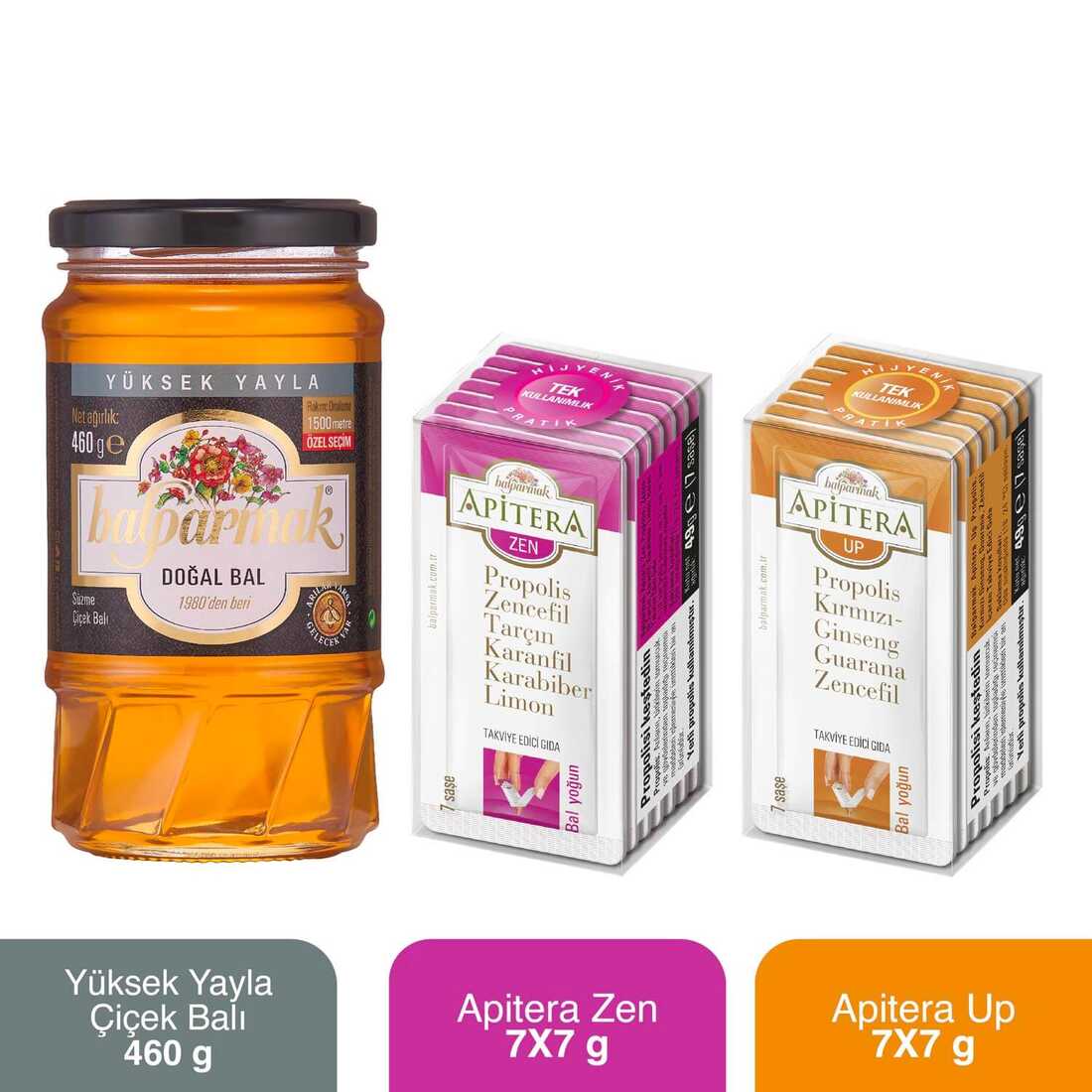 balparmak high plateau honey and  zen up apitera package 1