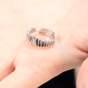  Free Size 925 Sterling Silver Women's Ring