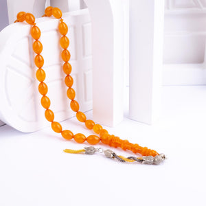 Ve Tesbih Pressed Amber Prayer Beads 1