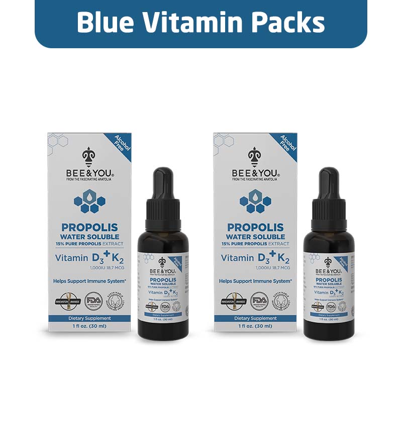 bee and you blue vitamin packs 30ml
