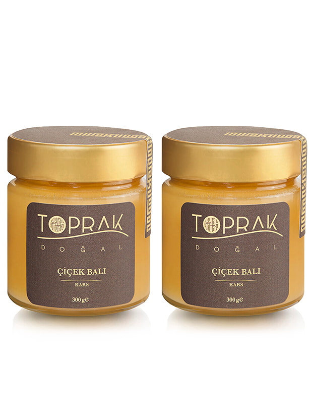 toprak Flower Honey Set of 2 600g