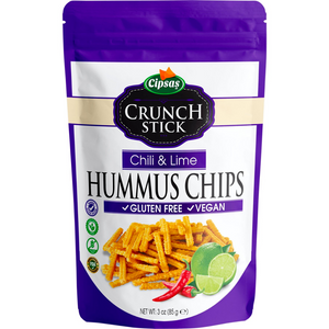 Cipsaş Hot Pepper and Lime Flavored Baked Chickpea Chips 85g