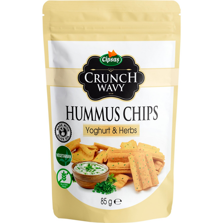 Cipsaş Yogurt And Herbs Flavored Chickpea Chips 85g