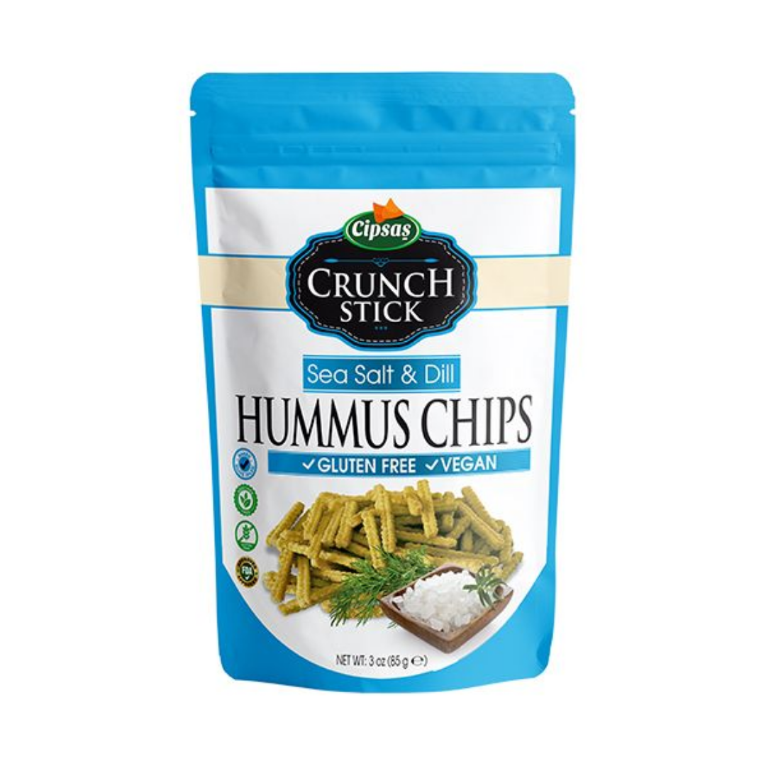 Cipsaş Chickpea Chips with Sea Salt and Dill 85g 1