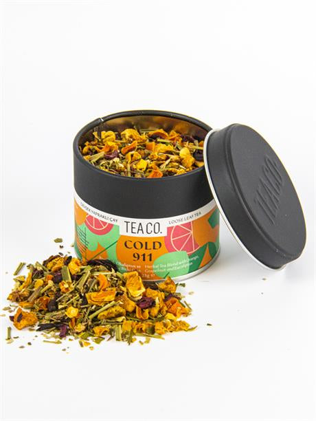 tea co orange grapefruit and tangerine herbal tea cold 911 25g 2
