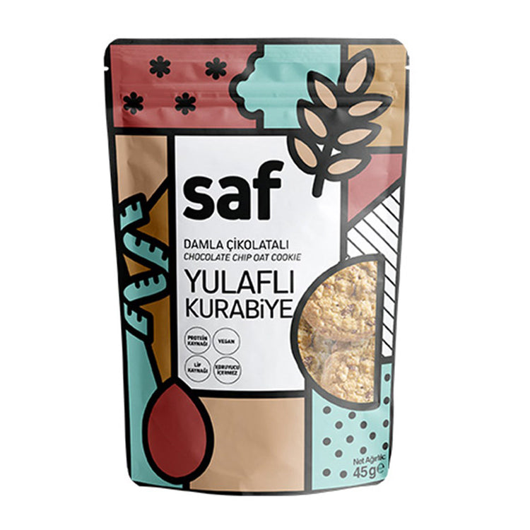 Saf Nutrition Chocolate Chip Cookies 45g 