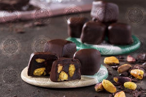 delux chocolate covered double roasted turkish delight 1