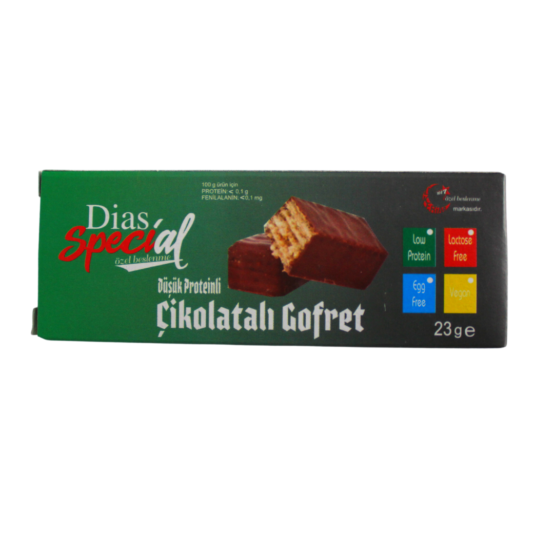 Dias Special Low Protein Chocolate Coated Wafer 23g 1