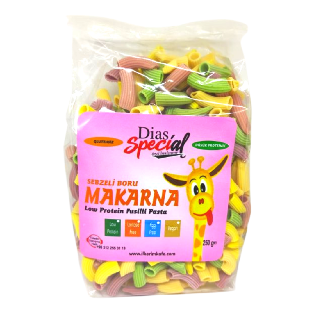 Dias Special Low Protein Pasta with Vegetables 250g 