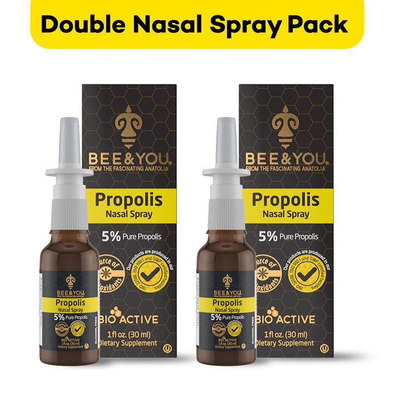 bee and you double nasal spray pack 30ml