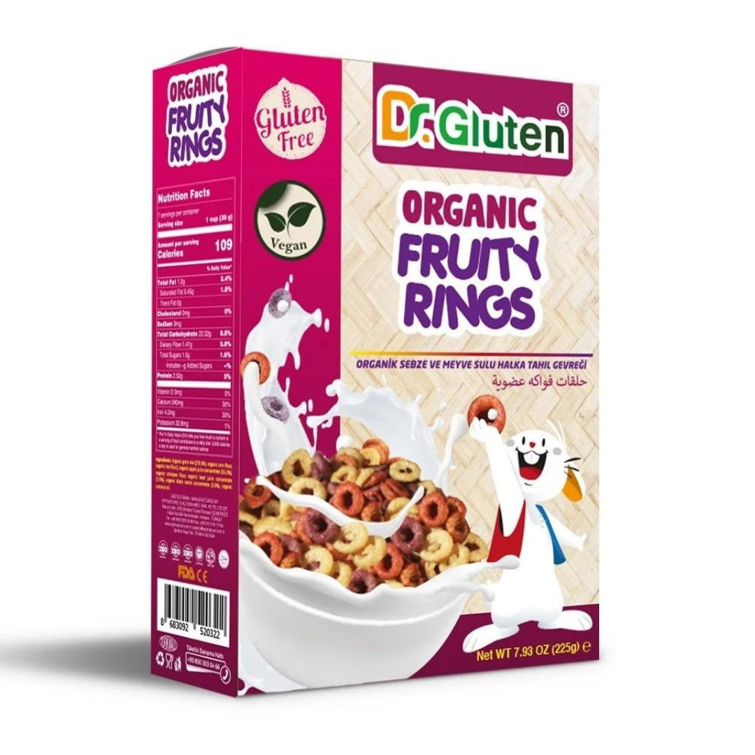 Organic Gluten Free Fruit Rings Cereal