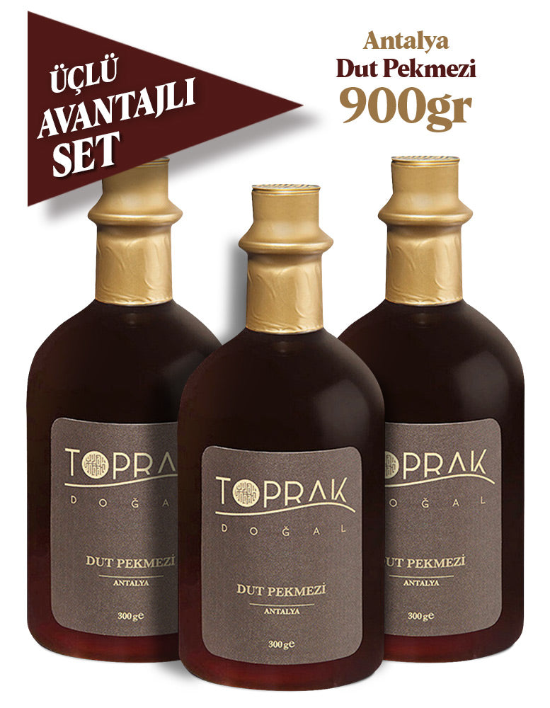 toprak mulberry molasses set of 3 900g