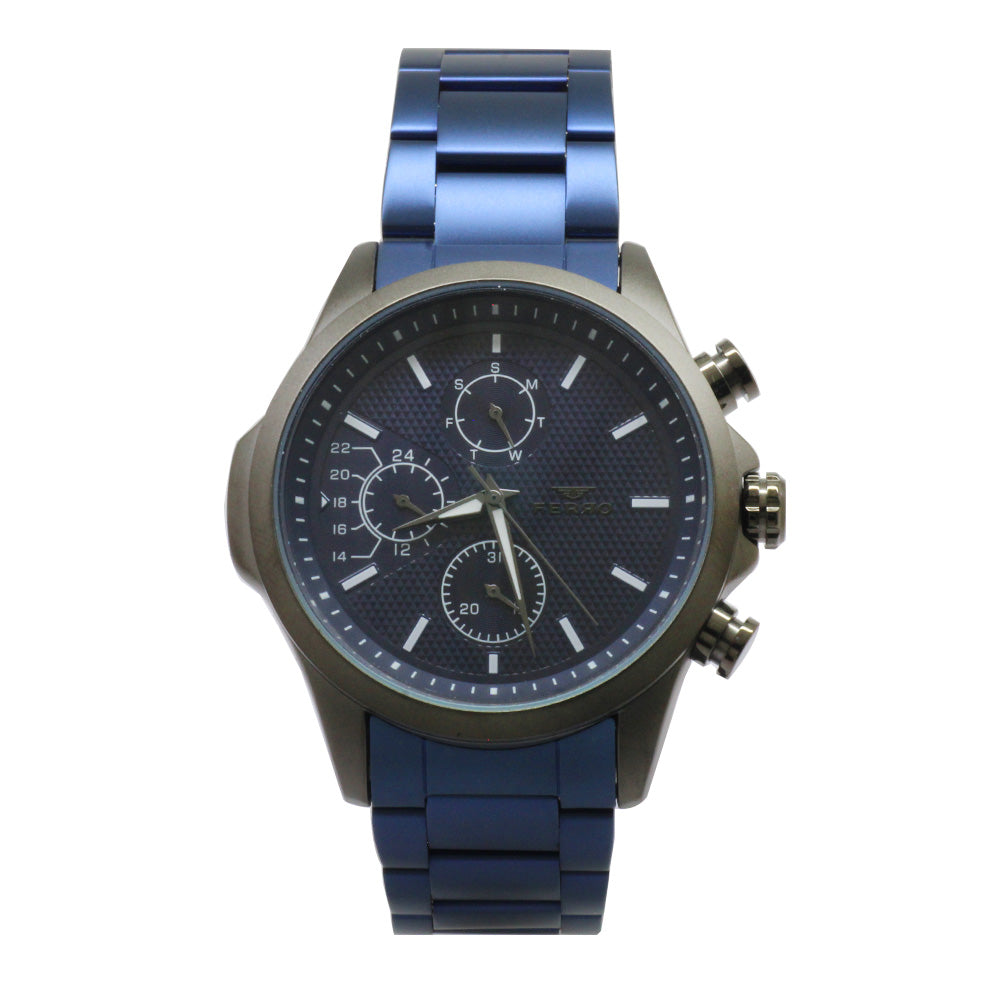 Ferro  Men's Wristwatch with Changeable Strap 