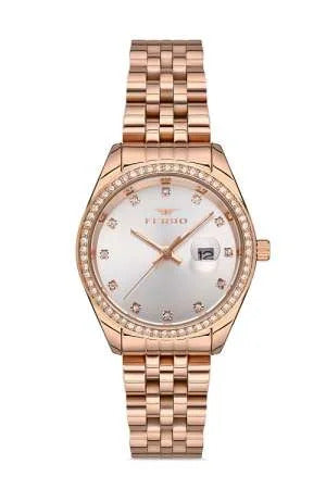 Ferro Rose Color Women Wristwatch TH-F21923A-C
