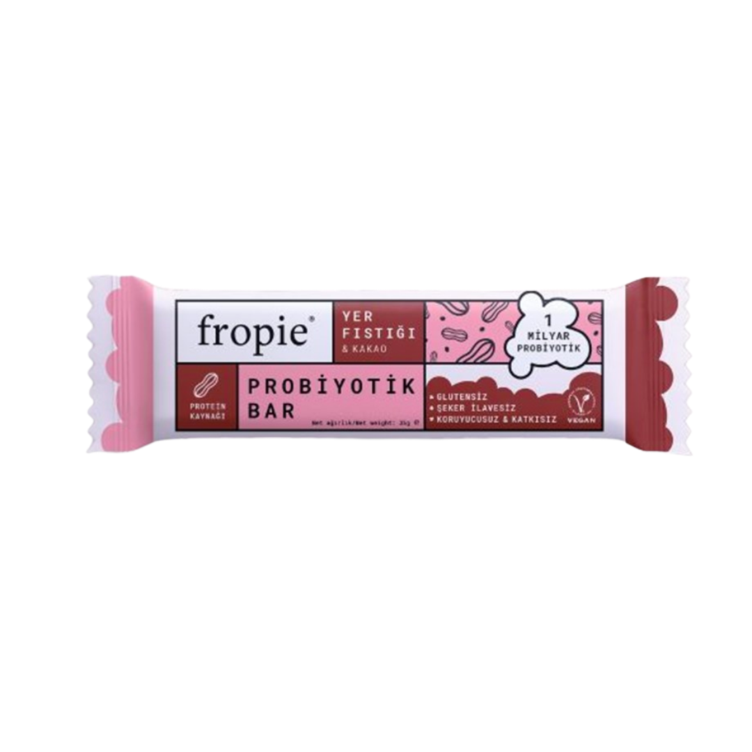 Fropie Peanut and Cocoa Probiotic Bar 25g
