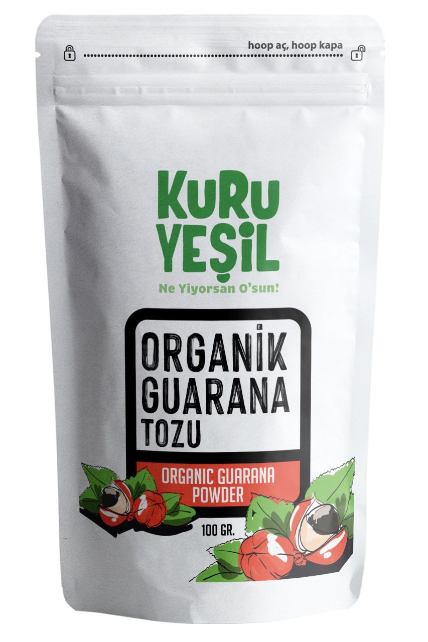 kuru yeşil organic guarana powder 100g 1