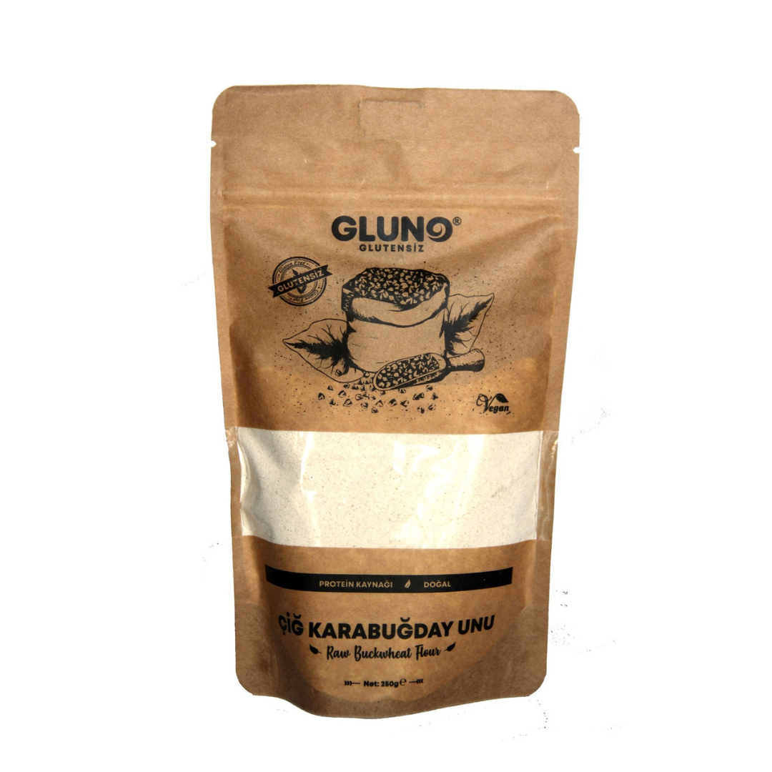 Gluno Raw Buckwheat Flour 250g