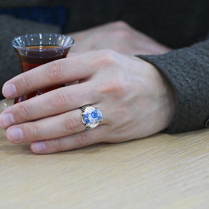 Silver Men's Ring