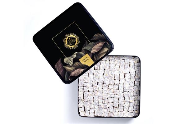 double roasted turkish delight 800g in gift metal box